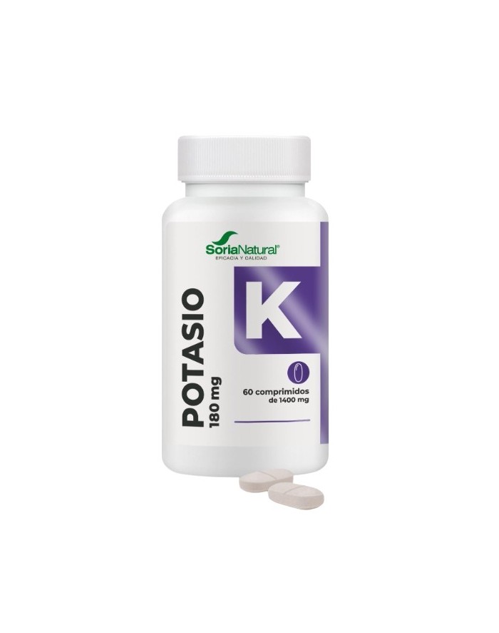 Soria Natural Potassium 60 tablets