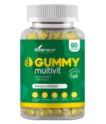 Soria Natural Gummy Multivit  60 gominolas