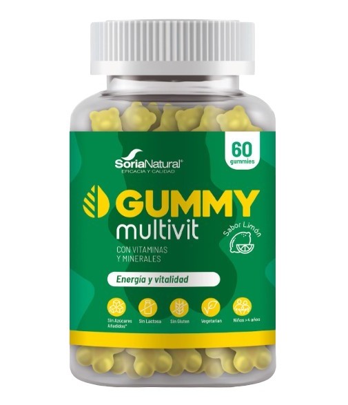 Soria Natural Gummy Multivit  60 gominolas