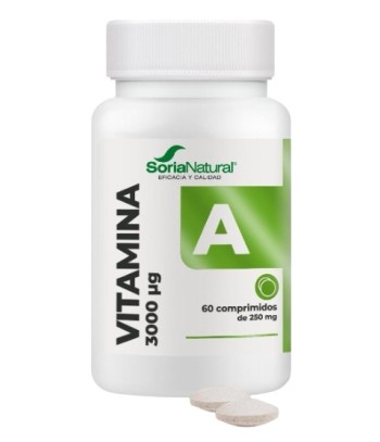 Soria Natural Vitamin A 60 tablets