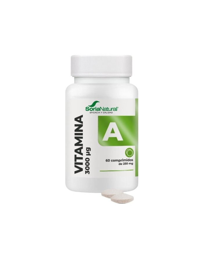 Soria Natural Vitamin A 60 tablets