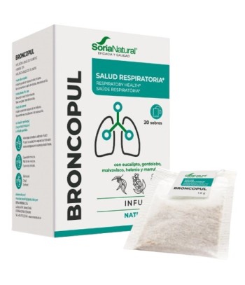 Soria Natural Natusor 25 Broncopul Tisana 20 units