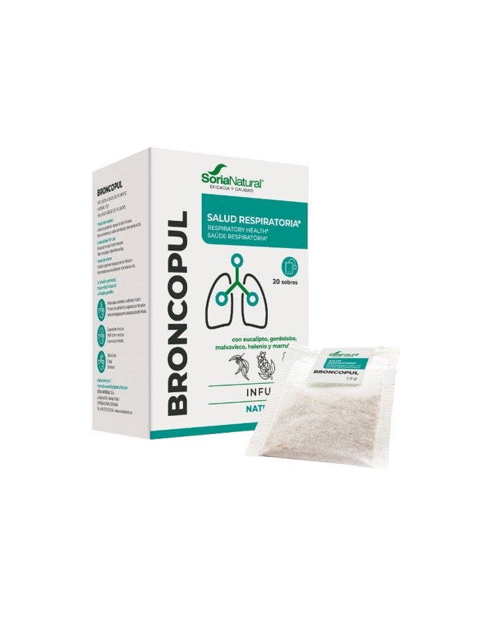 Soria Natural Natusor 25 Broncopul Tisana 20 units