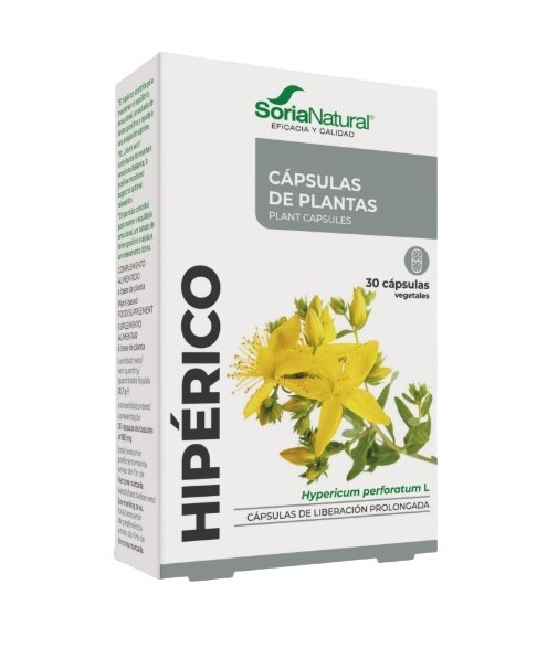Soria Natural Hipérico 30 cápsulas