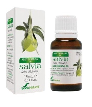 Soria Natural Sage Essential Oil 15 ml