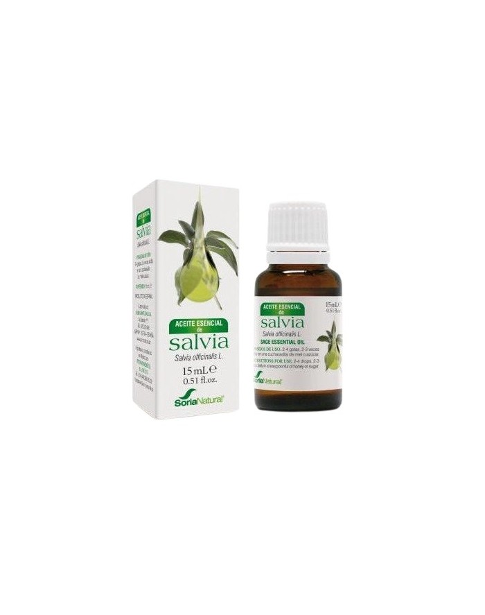 Soria Natural Aceite Esencial de Salvia 15 ml