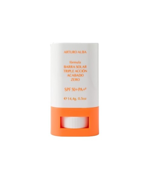 Arturo Alba Triple Action Sunscreen Stick Zero Finish 50+ 14.4 grams