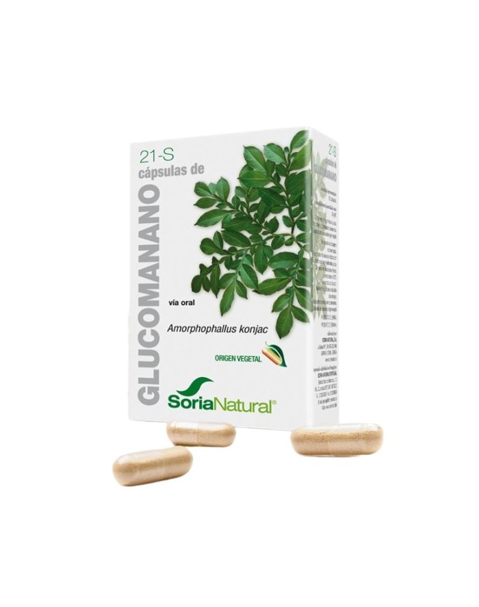 Soria Natural 21-S Glucomanano 60 cápsulas