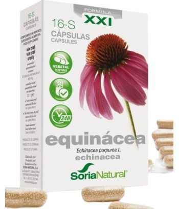 Soria Natural 16-S Echinacea 30 extended-release capsules