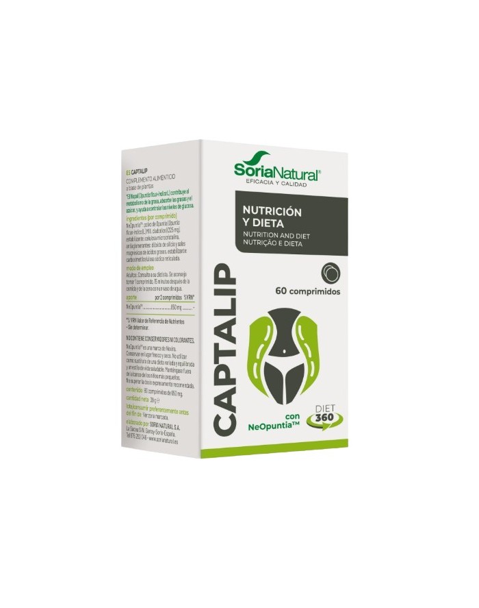 Soria Natural Captalip 60 Tablets