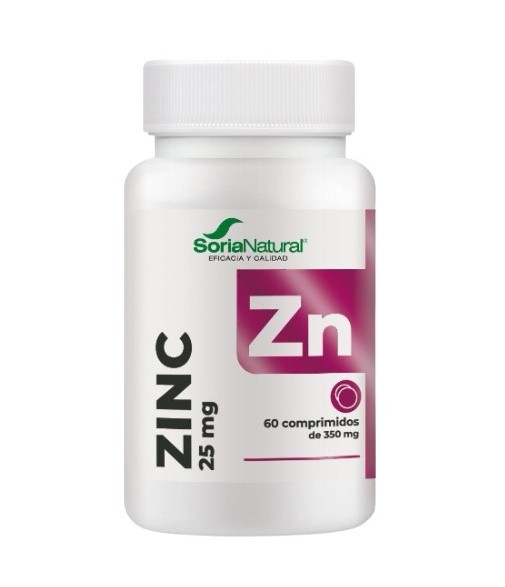 Soria Natural Zinc 60 tablets