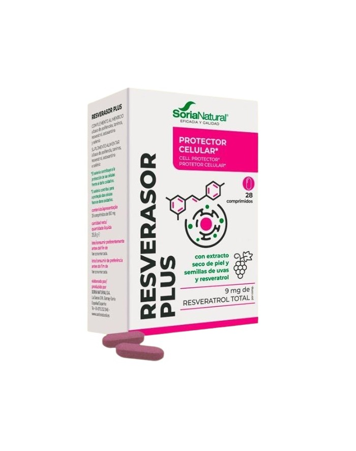 Soria Natural Resverasor Plus 28 comprimidos