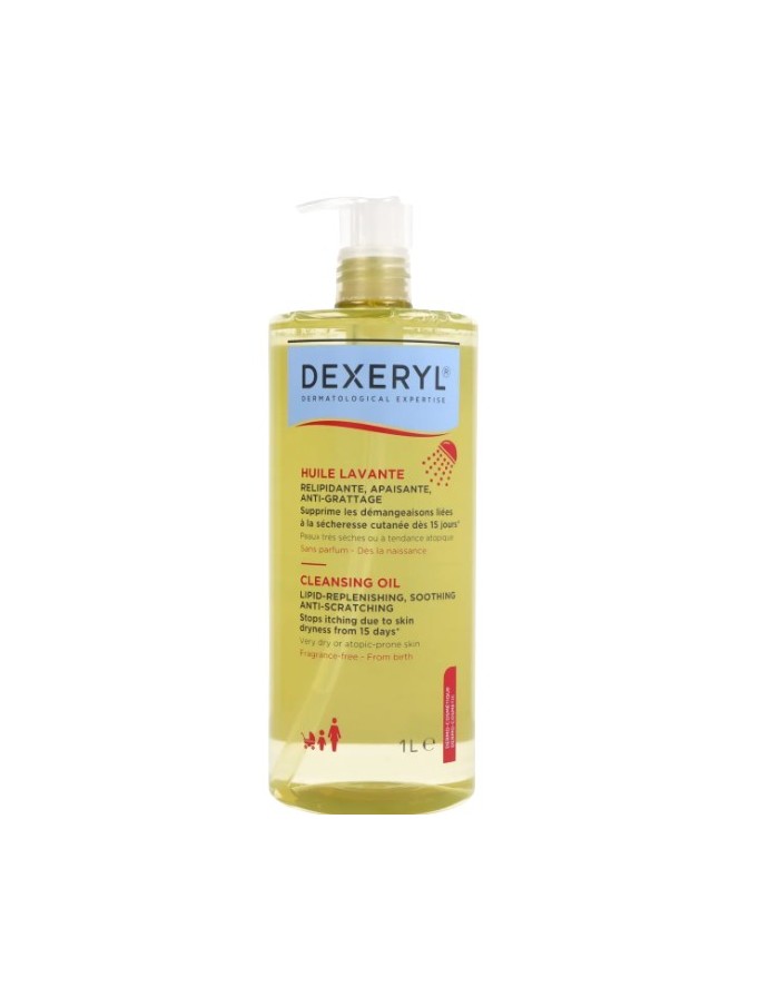 Ducray Dexeryl Cleansing Oil 1 liter