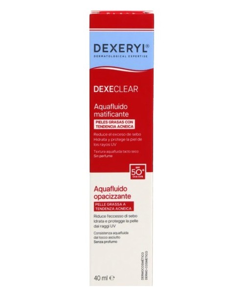 Ducray Dexeclear Aquafluido SPF50 40 ml
