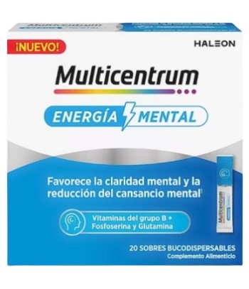 Multicentrum Energia Mental 20 sobres