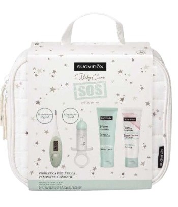 Suavinex Canastilla Baby Care SOS Estrellas Blanco