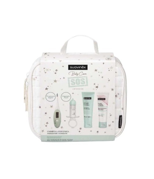 Suavinex Canastilla Baby Care SOS Estrellas Blanco