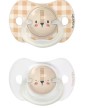 Suavinex Pacifier SX Pro Physiological Silicone Night & Day 0-6 m 2 Units
