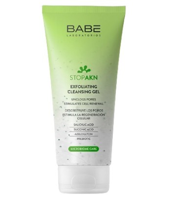 Babe Stop AKN Limpiador Exfoliante 200 ml