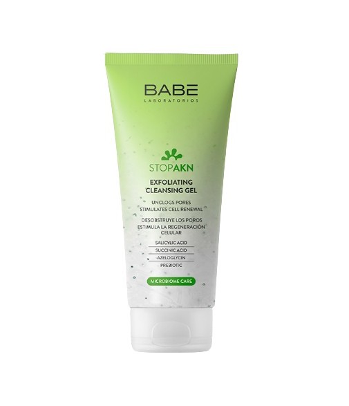 Babe Stop AKN Limpiador Exfoliante 200 ml