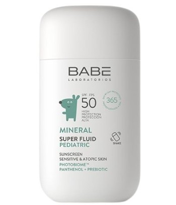 Babe Fotoprotector Mineral SPF50 Superfluid Pediatric 50 ml