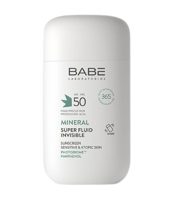 Babe Mineral Photoprotector SPF50 Superfluid Invisible 50 ml