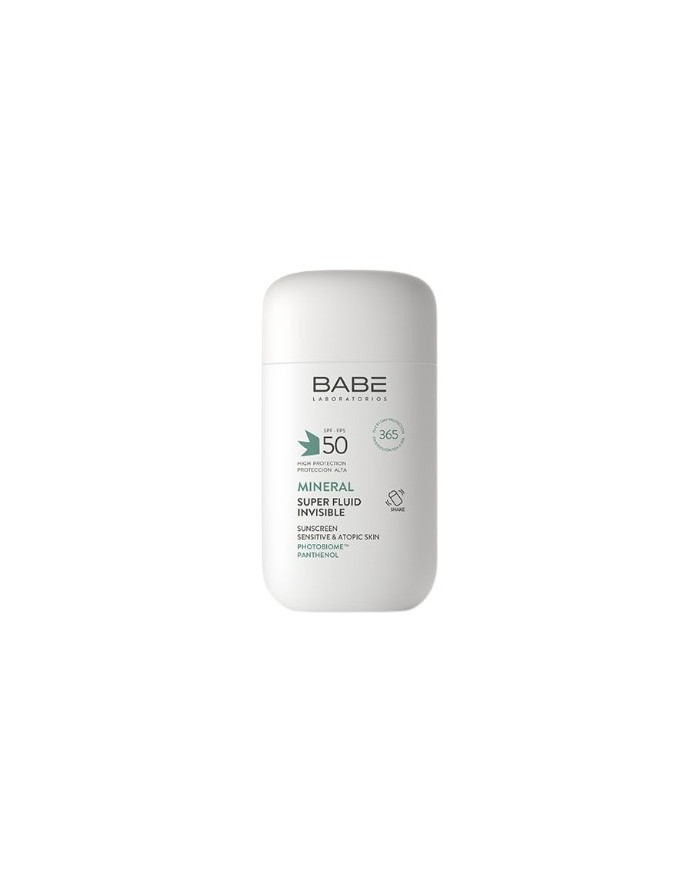 Babe Mineral Photoprotector SPF50 Superfluid Invisible 50 ml