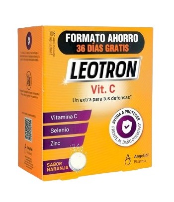 Compra Leotron Defensas Vitamina C Triple Acción Sabor Naranja...