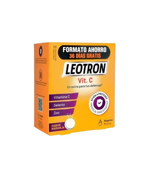 Compra Leotron Defensas Vitamina C Triple Acción Sabor Naranja...