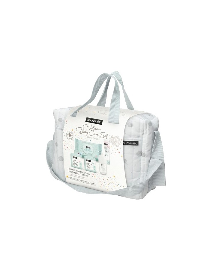 Buy Suavinex Blue Baby Cosmetics Bag + 5 Products at Farmaten