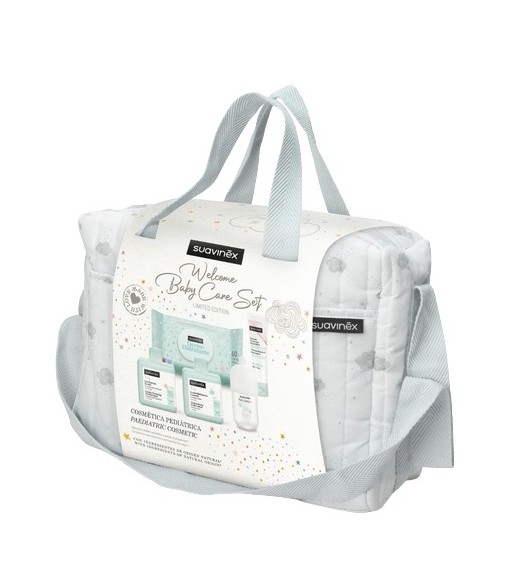 Buy Suavinex Blue Baby Cosmetics Bag + 5 Products at Farmaten