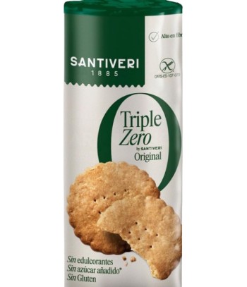 Santiveri Galletas Avena Sin Gluten Triple Zero 190 g