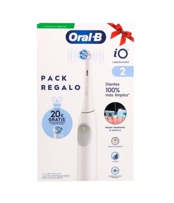 Oral B Cepillo Eléctrico IO2 Blanco + 2 unid Recambio