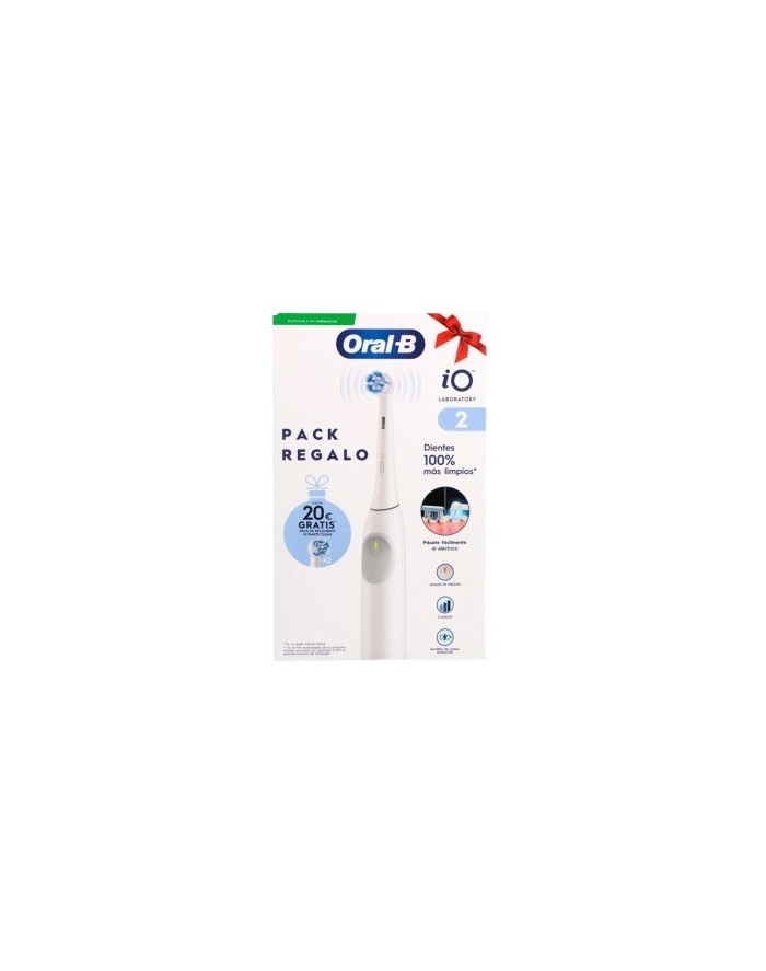 Oral B Electric Toothbrush IO2 White + 2 Replacement Units