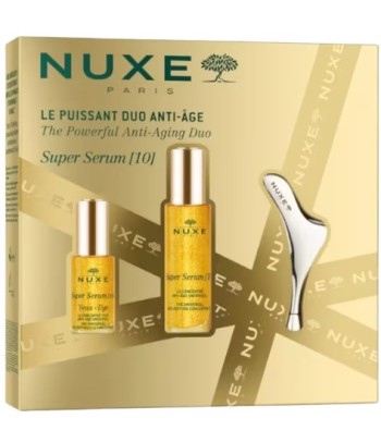 Nuxe Cofre Super Sérum 10 30 ml + Sérum 10 Eyes + Gua Sha