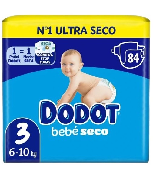Dodot Baby Dry Diaper T3 6-10 kg 84 units