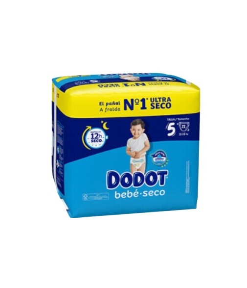 Dodot Baby Dry Diaper T5 11-16 kg 72 units