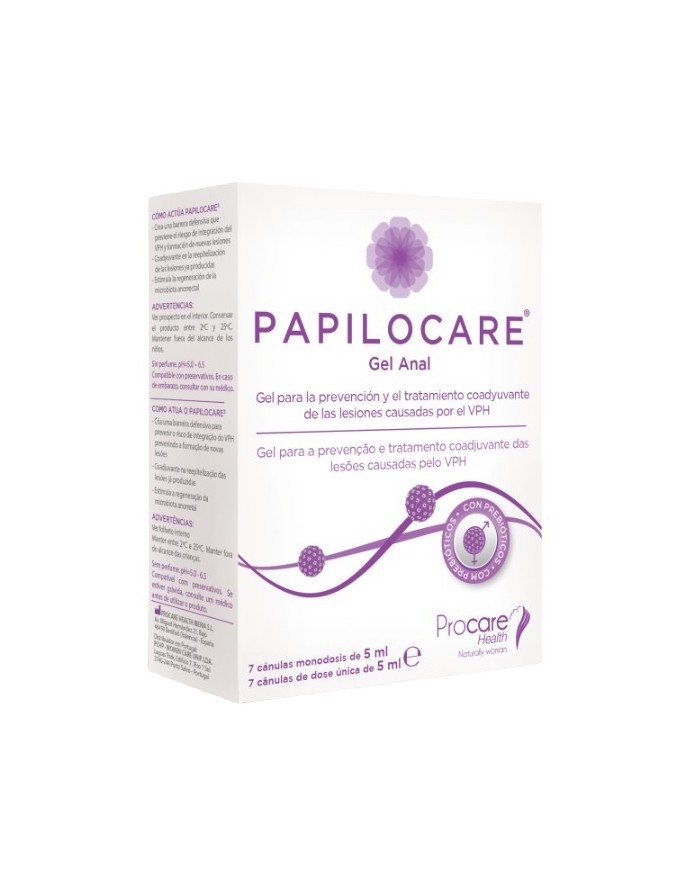 Papilocare Gel Anal 7x5 ml