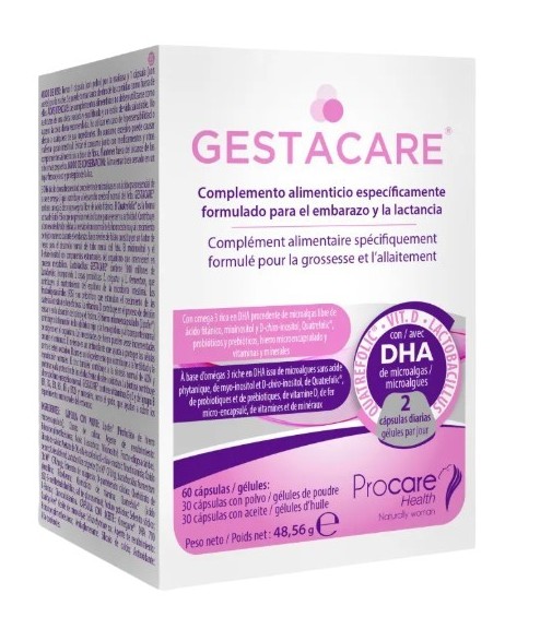 Gestacare 60 cápsulas