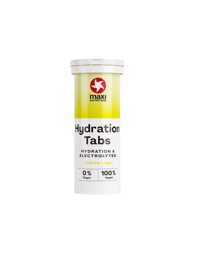 Maxi Nutrition Hidration Tab Lemon y  Lime 10 tabletas