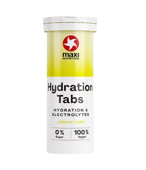 Maxi Nutrition Hidration Tab Lemon y  Lime 10 tabletas
