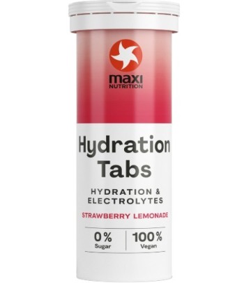 Maxi Nutrition Hydration Strawberry y Lemon 10 tabletas