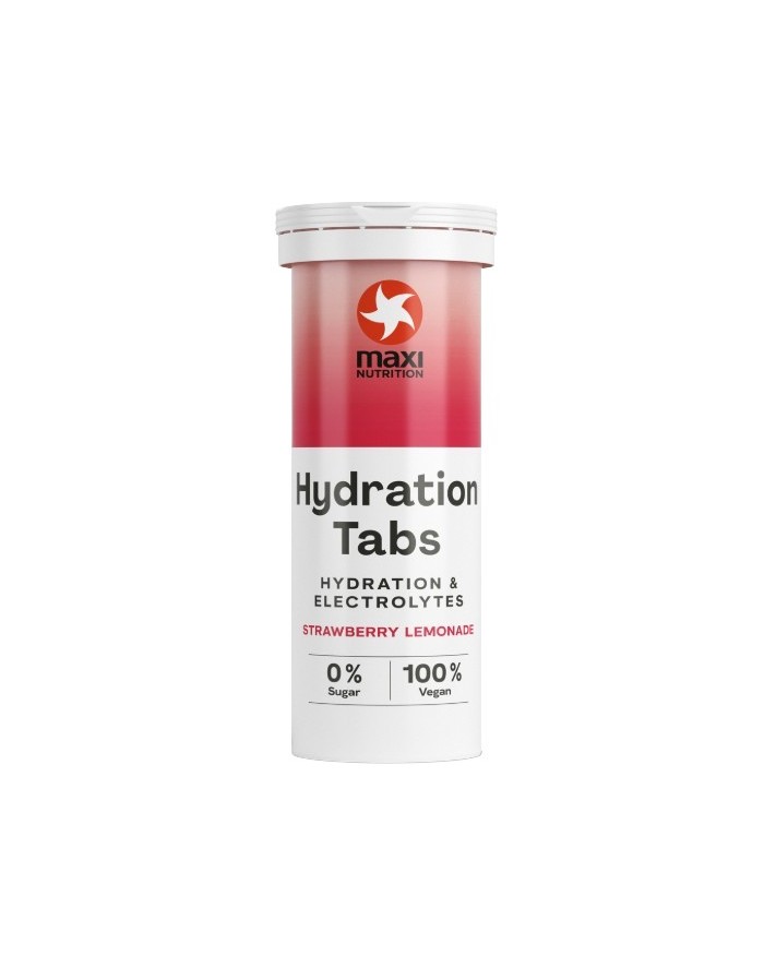 MaxiNutrition Hydration Strawberry y Lemonade 10 tabletas