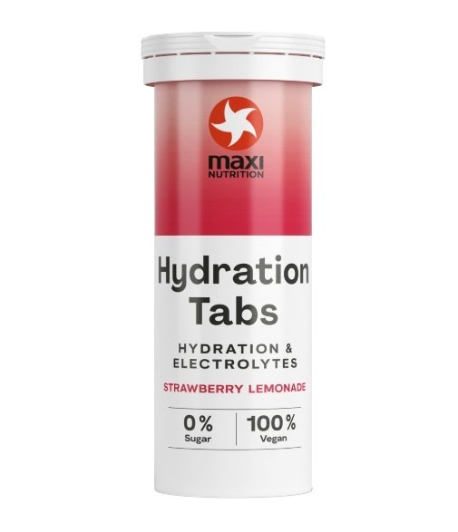 MaxiNutrition Hydration Strawberry y Lemonade 10 tabletas