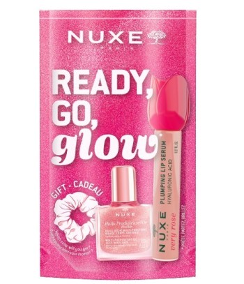 Nuxe Glow On The Pink Labial + Aceite + Regalo