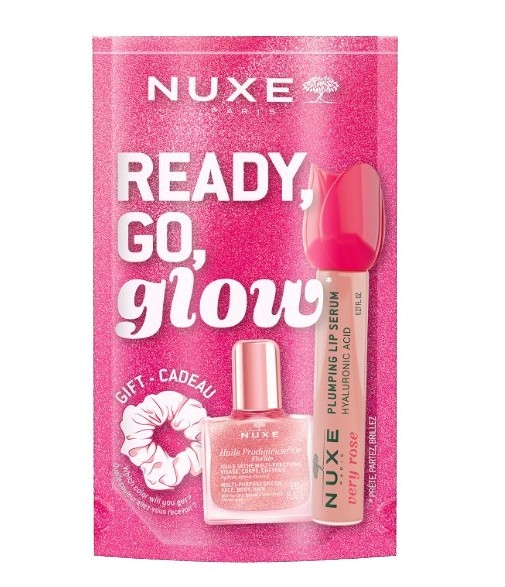 Nuxe Glow On The Pink Labial + Aceite + Regalo