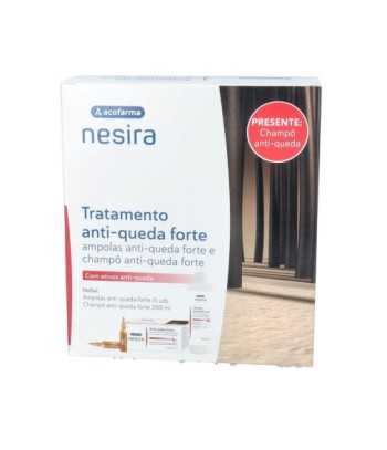 Nesira Pack Anticaída Ampollas 15 unidades + Champú 200 ml