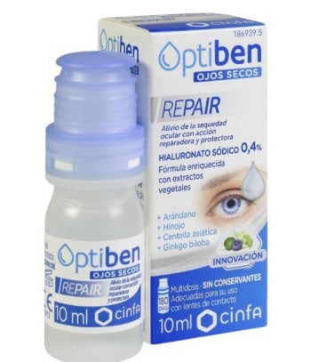Optiben Ojos Secor Repair 10 ml