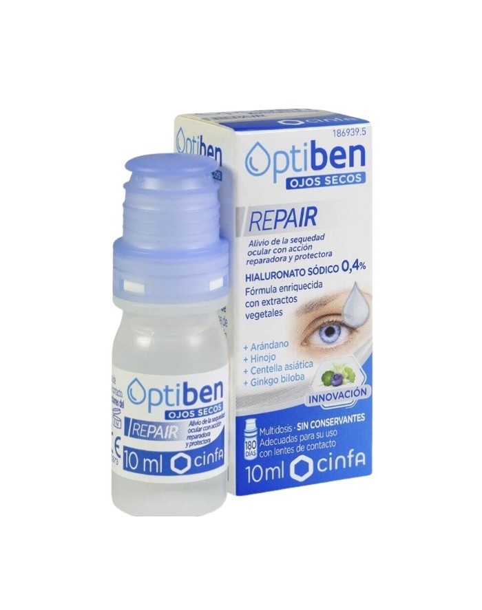 Optiben Ojos Secos Repair 10 ml