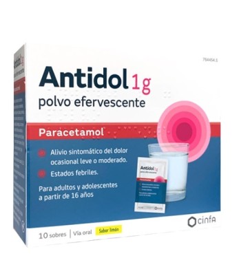 Antidol 1 g 10 Sobres Sabor Limón